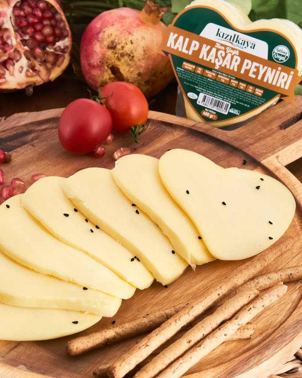 Kalp Kaşar Peyniri 400g - Görsel 2