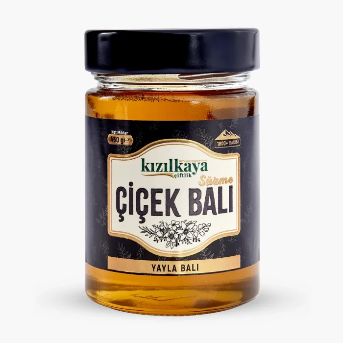 Süzme Çiçek Balı 450g