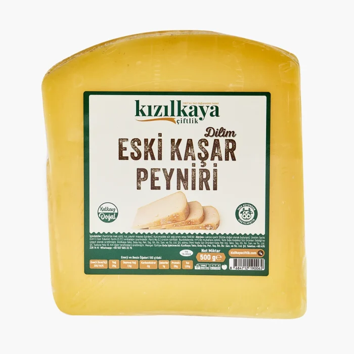 Dilim Eski Kaşar Peyniri 500g