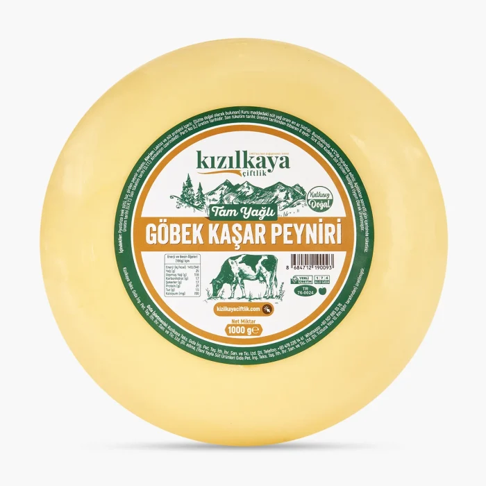Göbek Kaşar Peyniri 1000g