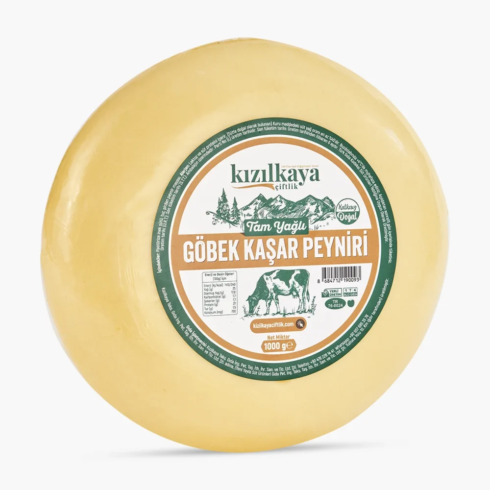 Göbek Kaşar Peyniri 1000g - Görsel 3