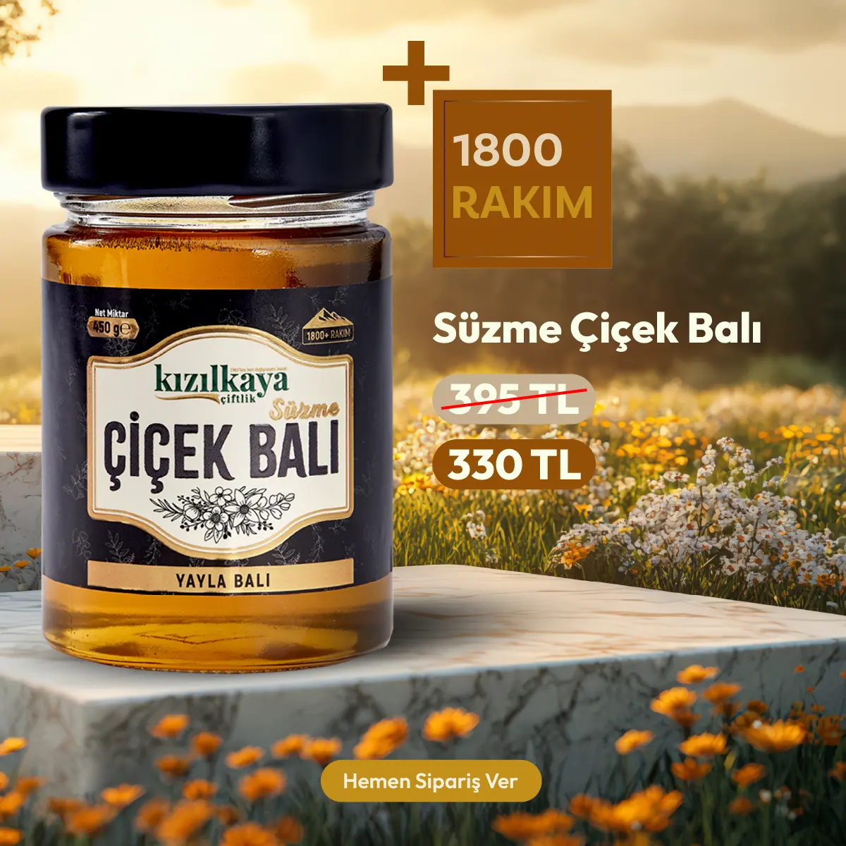 Süzme Çiçek Balı